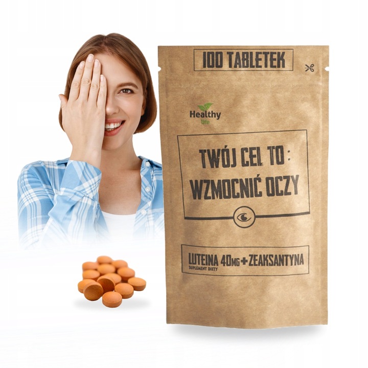 Suplement na Wzrok Na Na Pracę przy komputerze ZEAKSANTYNA + LUTEINA 40mg