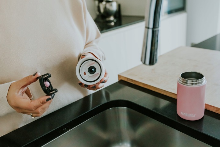 Kambukka kubek termiczny Etna 300ml Deep Teal kubek na ciepłe napoje