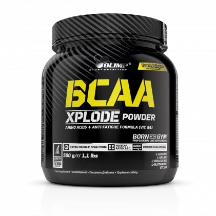 Olimp BCAA Xplode Powder 500g smak pomarańczowy