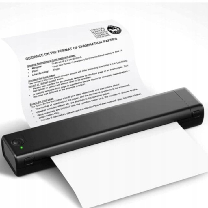 Przenośna termiczna drukarka Phomemo M08F BT do dokumentów bezprzewodowa A4