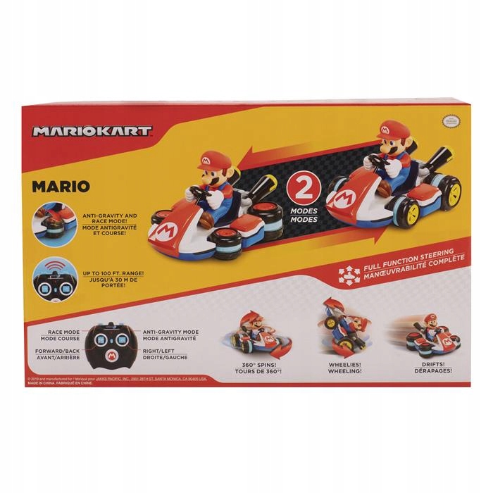 Nintendo Super Mario RC Racer 2,4 GHz zdalnie sterowana do obrotu o 360°