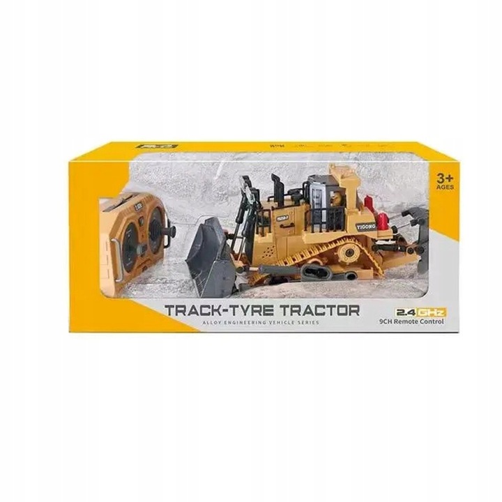 SPYCHACZ RC BULDOŻER ZDALNIE STEROWANY PILOT MASZYNA BUDOWLANA KOPARKA