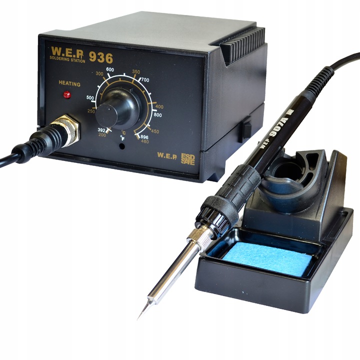 Stacja lutownicza HOTAIR WEP 936 60W 480C ESDSAFE