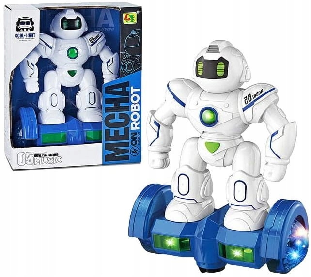 ROBOT TAŃCZĄCY KOSMITA NA BATERIE ŚWIATŁO DŹWIĘK