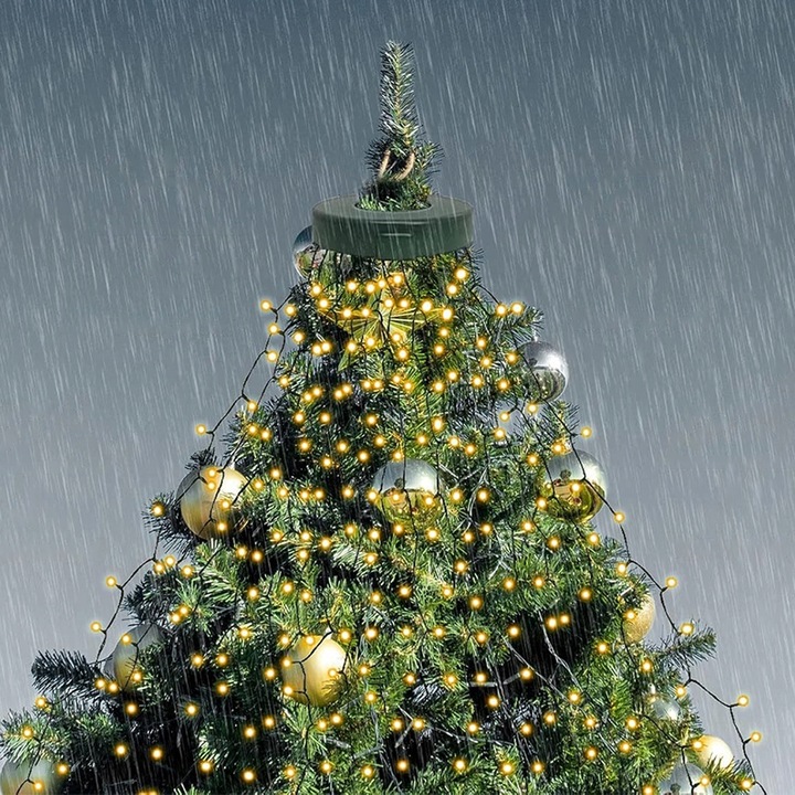 ŚWIATEŁKA CHOINKOWE Z WBUDOWANĄ PAMIĘCIĄ 8 TRYBÓW LEDOWYCH