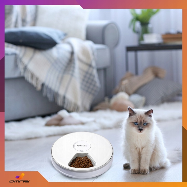 Automatyczny podajnik karmy dla kota psa królika kotów dozownik karmy miska