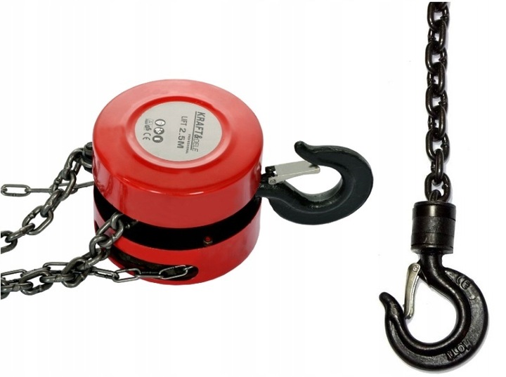 Wciągarka Łańcuchowa 1T Wyciągarka Ręczna rukcug