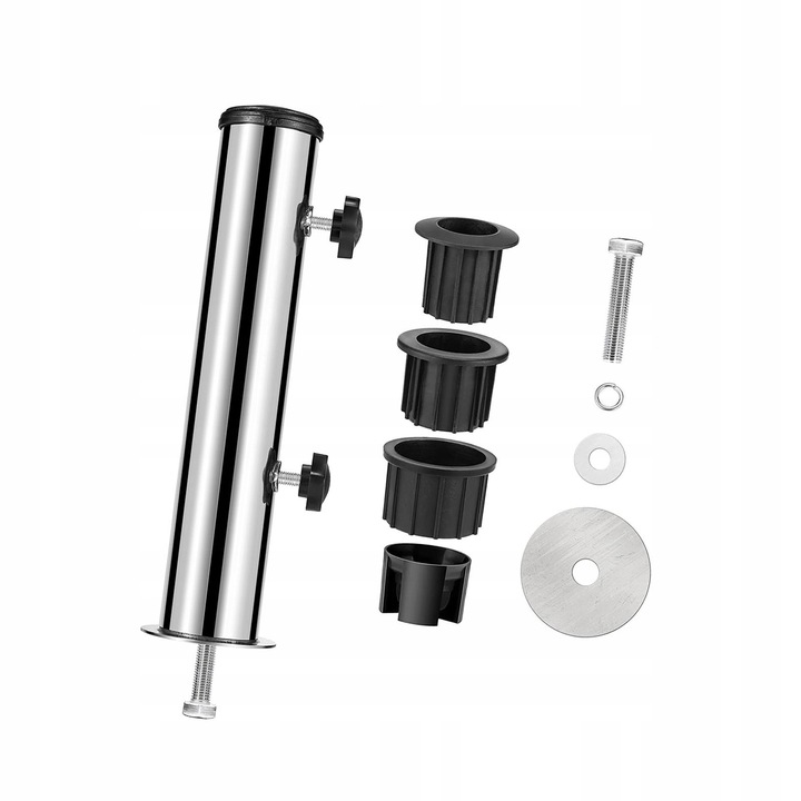 Podstawa parasola Stojak Rurka pasuje do 6 cm słupka Stal do podwórka