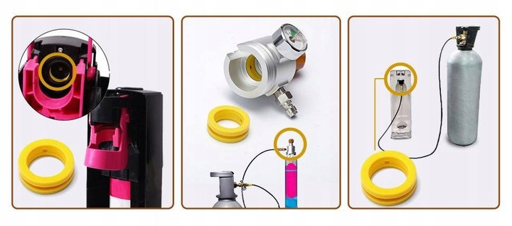 Uszczelka Uszczelki O-Ring do SodaStream Terra Art Duo Butelki I Naboju