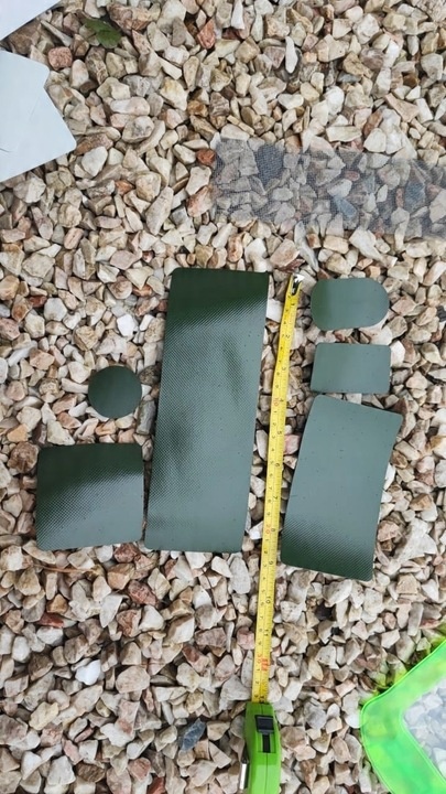 Zestaw Naprawczy Klej PCV Płynna Lata +6 Łat+Siatka Do Deski SUP PONTONU