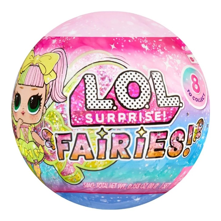 L.O.L. Surprise. Fairy Tots Asst in PDQ MGA