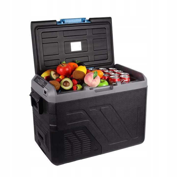 MOCNA LODÓWKA KOMPRESOROWA PRZENOŚNA TURYSTYCZNA SAMOCHODOWA 12V/230V 35L