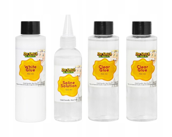Dr Smile Duży Zestaw do SLIME glut 65w1 Największy