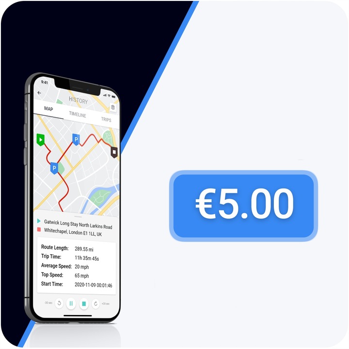 Lokalizator GPS Samochód Auta Motor Śledzenie WWW Aplikacja SMS GEO TRACK
