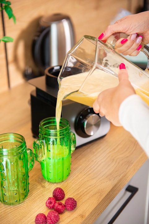 Blender kielichowy szklany 1200W First Austria