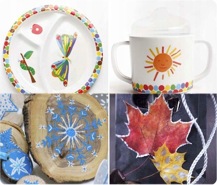 MARKERY AKRYLOWE PISAKI FLAMASTRY DO MALOWANIA KAMIENI UBRAŃ SZKŁA BUTÓW 18