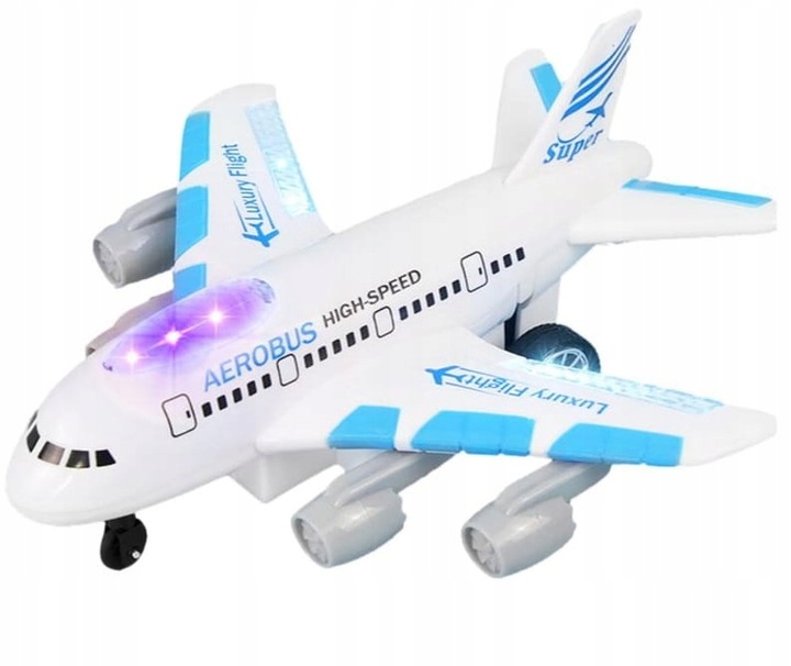 SAMOLOT PASAŻERSKI ZDALNIE STEROWANY RC + PILOT