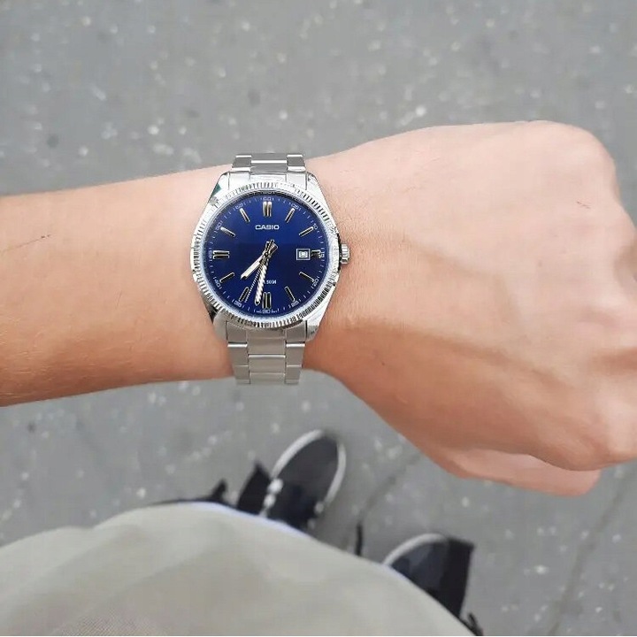 ZEGAREK MĘSKI CASIO MTP-1302PD-2A + BOX +GRAWER