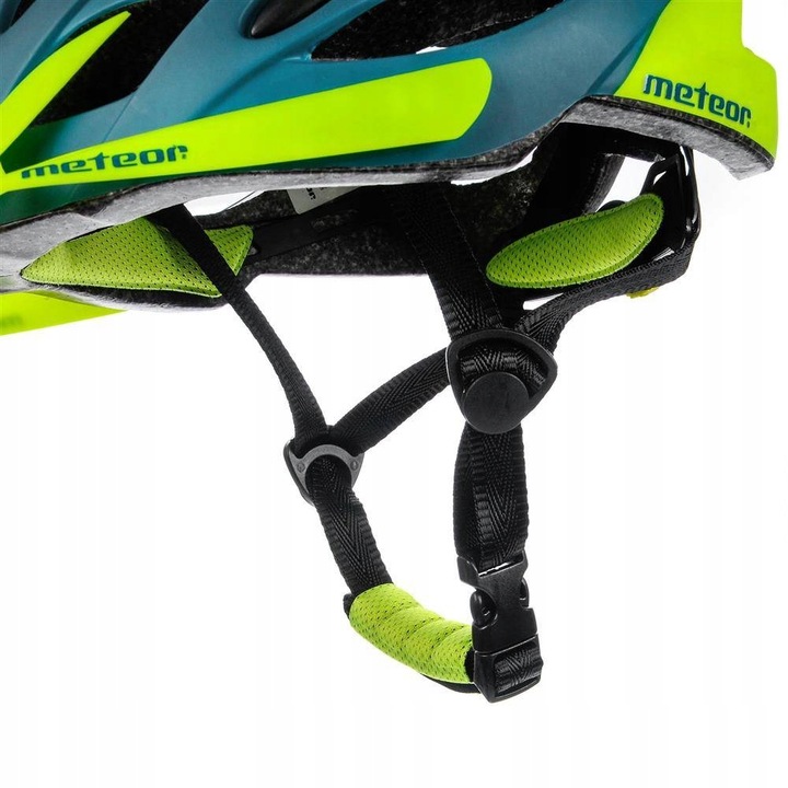 Kask rowerowy z daszkiem lekki regulowany na rower Meteor Marven S 52-56 cm