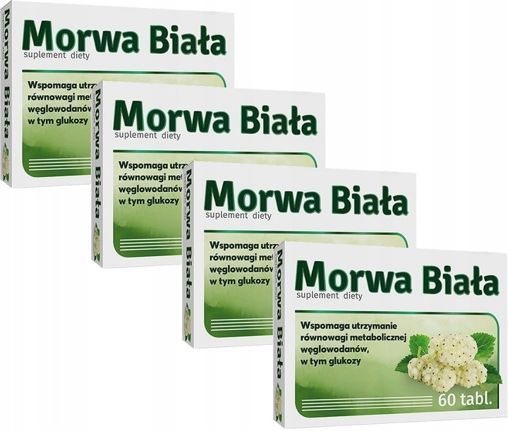 Alg Pharma Morwa biała 60 tabletek Równowaga Metaboliczna