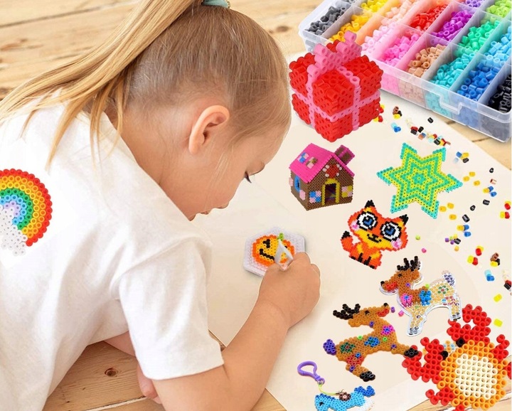 Koraliki Do Prasowania Szablony Prasowanka Zestaw Szablony Kuferek Brelok