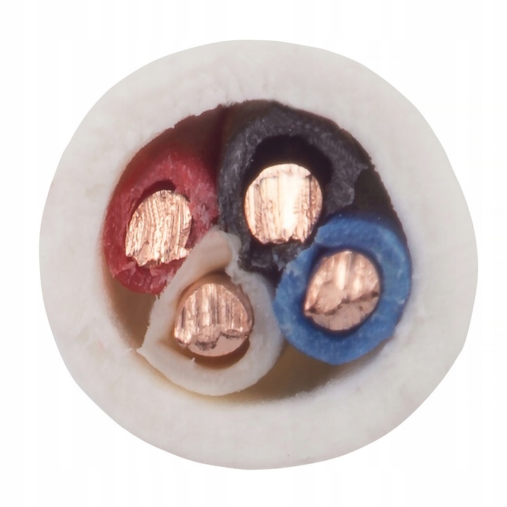 PRZEWÓD KABEL DOMOFON ALARM STEROWANIE YTDY 4 4x0,5 BITNER 100M MIEDŹ DRUT