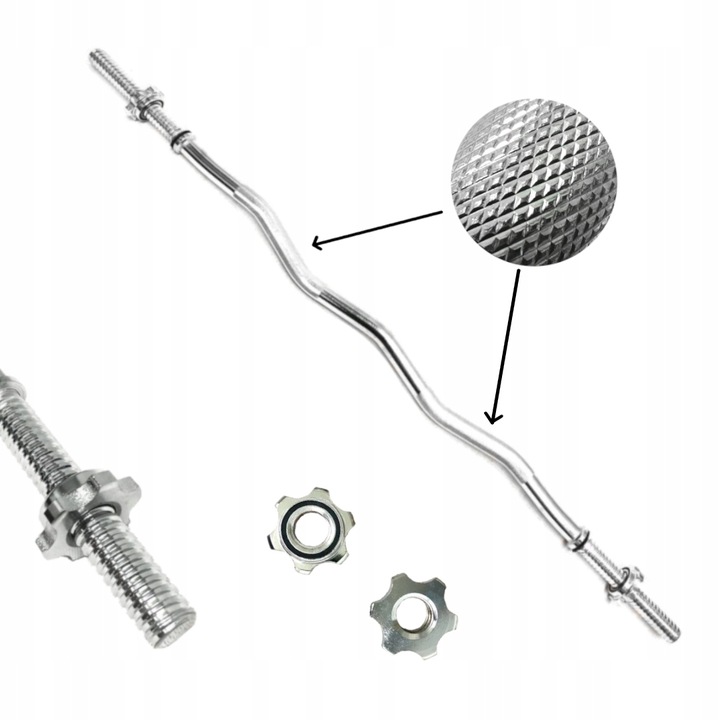 Gryf prosty 180cm ,lekko łamany 120cm,mocno łamany 120cm, 2x gryf krótki 25