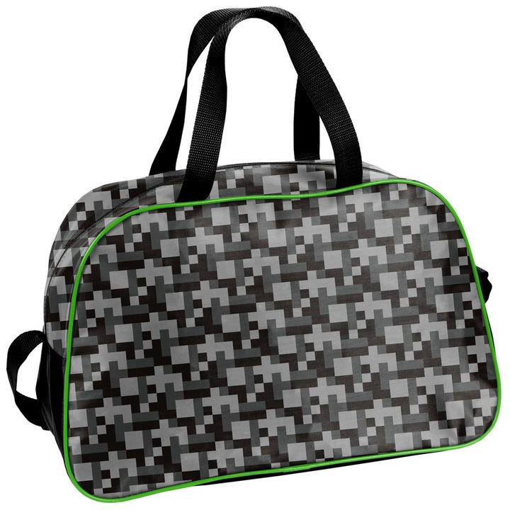 TORBA SPORTOWA SZKOLNA NA BASEN WF PIKSELE GRA