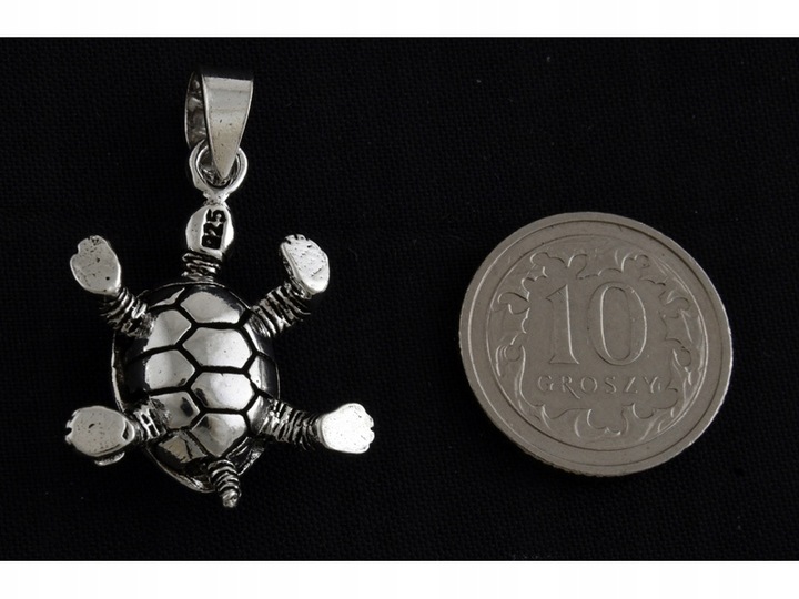 WISIOR RUCHOMY ŻÓŁW ŻÓŁWIK TURTLE w0515