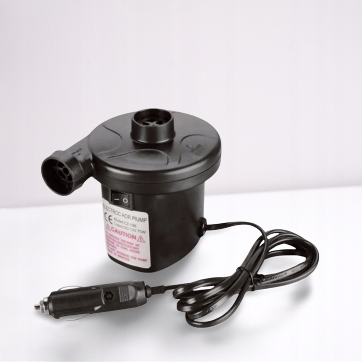 Dmuchany materac łóżko do samochodu auta z pompką 12V akcesoria podróżne