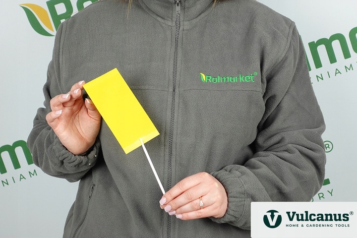 40x Lep Do Doniczek Żółty Na Mszyce Ziemiórki Owady Szkodniki Lepy