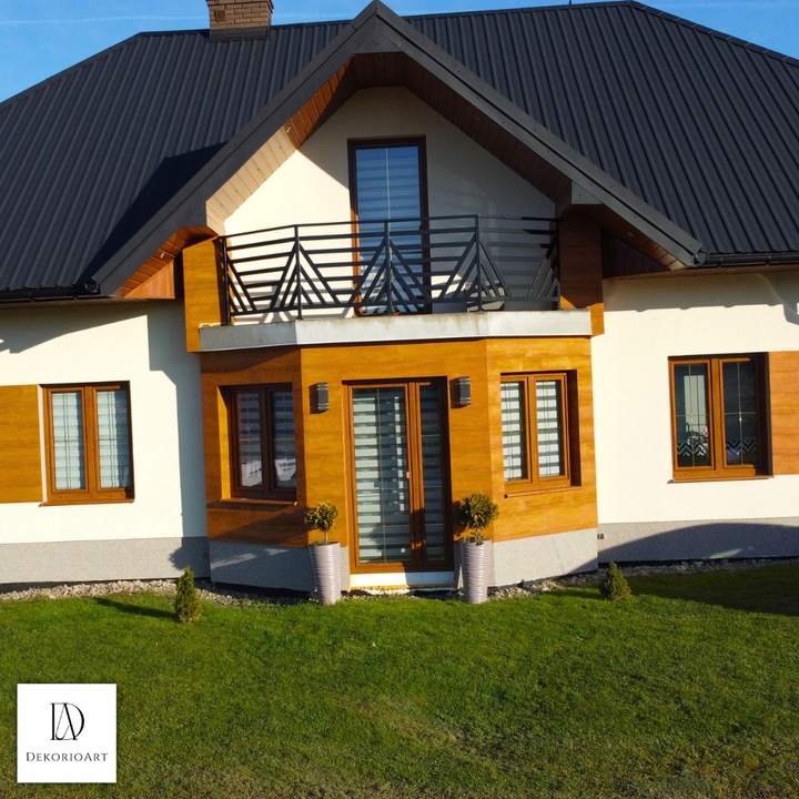 ZESTAW DESKA ELEWACYJNA ELASTYCZNA IMITACJA DREWNA 1M2 18 KOLORÓW DO WYBORU