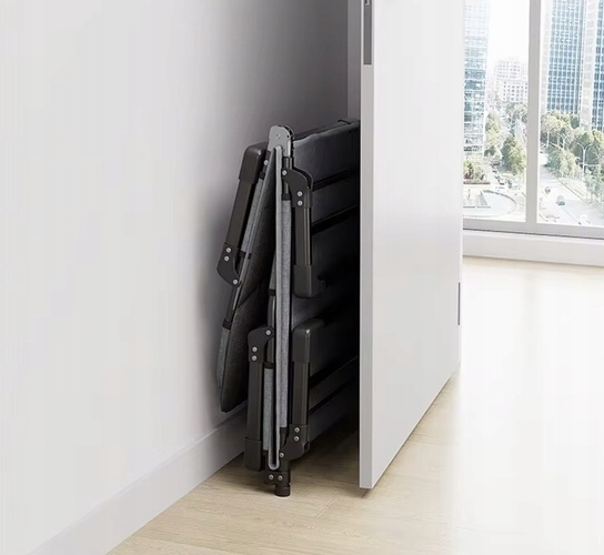 Łóżko polowe turystyczne Trizand 25380 200 cm x 65 cm szare