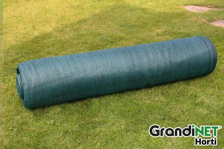 Siatka Cieniująca Mata 4x5m 60% Osłona Zielona Na Ogrodzenie Płot Balkon