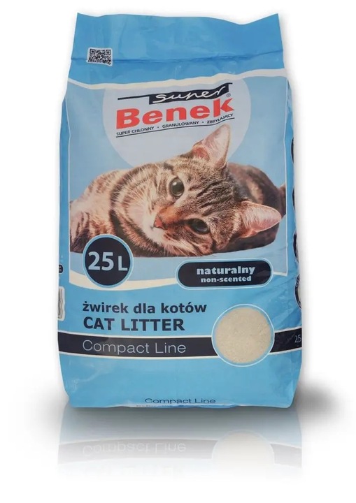 SUPER BENEK Żwirek Compact 25L