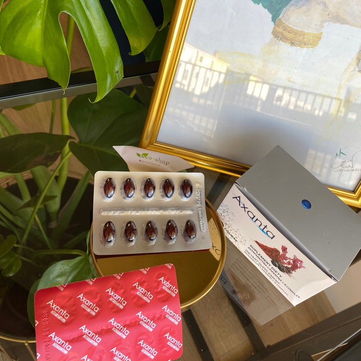 Colway AXANTA 60 kaps Astaksantyna+Piperyna+ Niacyna+Biotyna+ Wit.B1,2,6,12