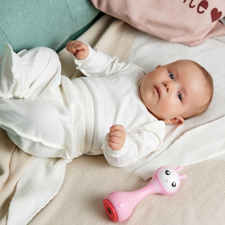 ALILO SMARTY BUNNY KRÓLICZEK INTERAKTYWNY GRZECHOTKA Z MUZYKĄ