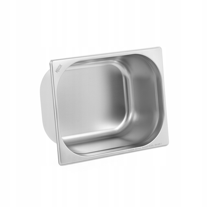 POJEMNIK GASTRONOMICZNY GN 1/2 150 mm STAL NIERDZEWNA 8.9 L MJUSK