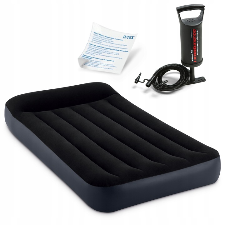 Intex 64146 Nadmuchiwane łóżko Twin 99x19x25cm z pompką