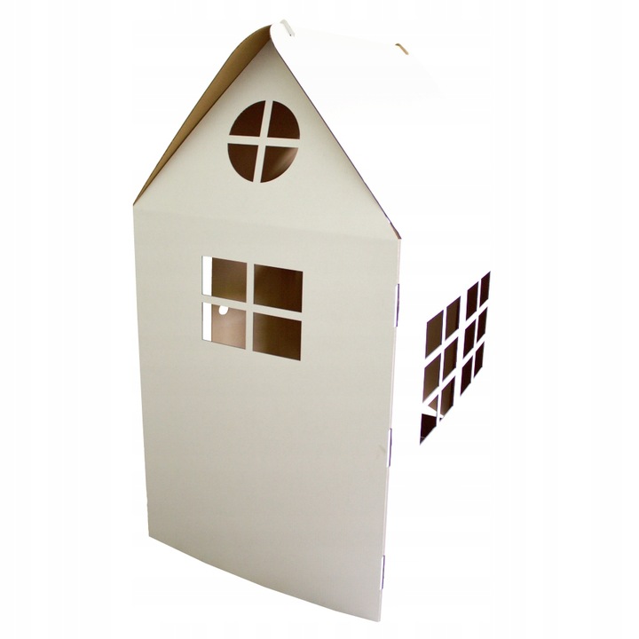 Domek dla dzieci z tektury