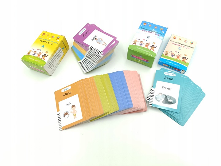 Czytnik Kart Do Nauki słówek POLSKI ANGIELSKI 1020+ SŁÓW TRZY TRYBY JĘZYKÓW