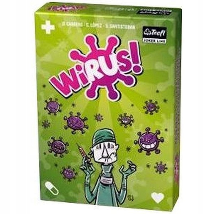 3w1 GRY WIRUS + WIRUS 2 EWOLUCJA + WIRUS HALLOWEEN