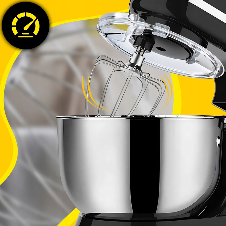 ROBOT KUCHENNY PLANETARNY Z MISĄ BLENDER MASZYNKA DO MIĘSA MIKSER 5w1 3200W