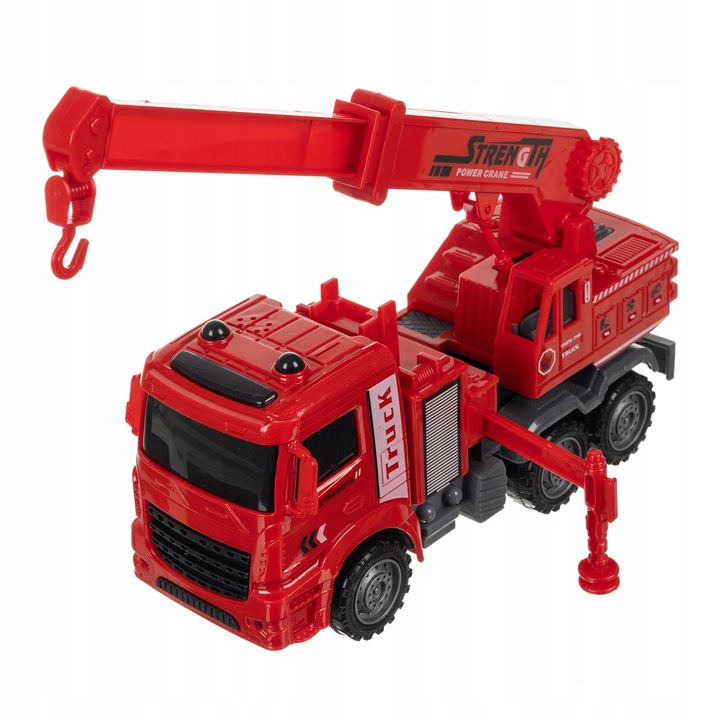 Wóz Strażacki Zabawka dla Dzieci Straż Pożarna Duży Zestaw 6 szt Ciężarówka