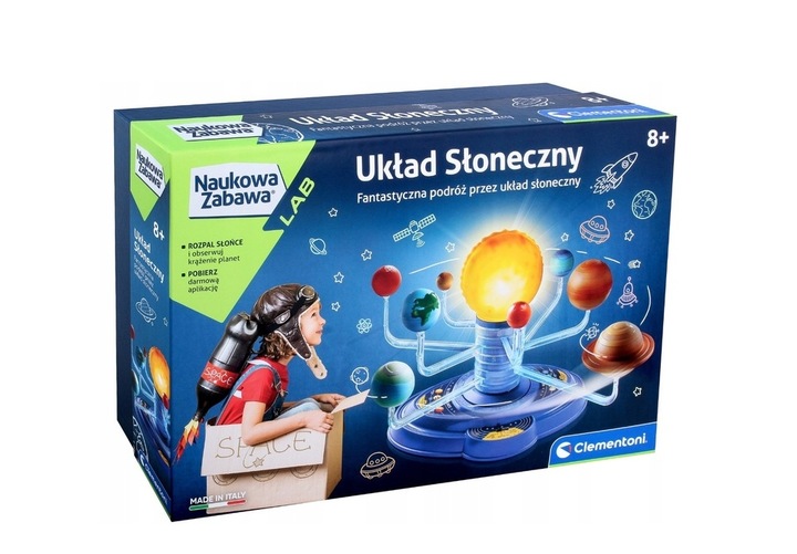 MODEL UKŁAD SŁONECZNY CLEMENTONI 50107