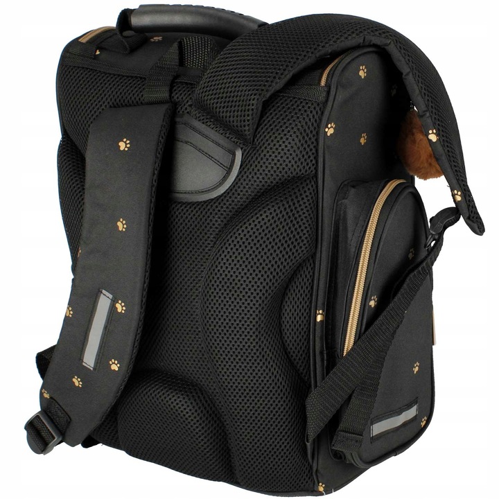 TORNISTER PLECAK SZKOLNY DLA DZIEWCZYNKI KLASY 1 3 FUTERKO USZY KOT KOTEK