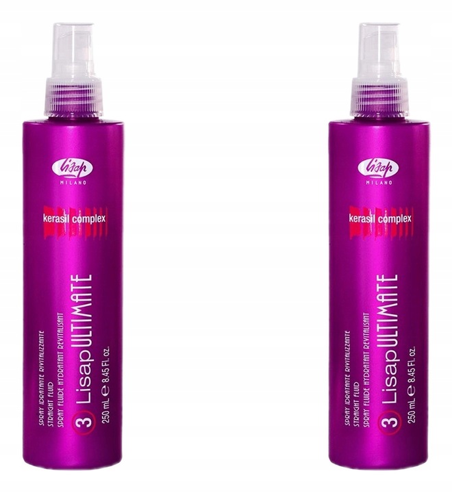 Lisap Ultimate Spray Ochronny Pod Prostownicę 2x250ml