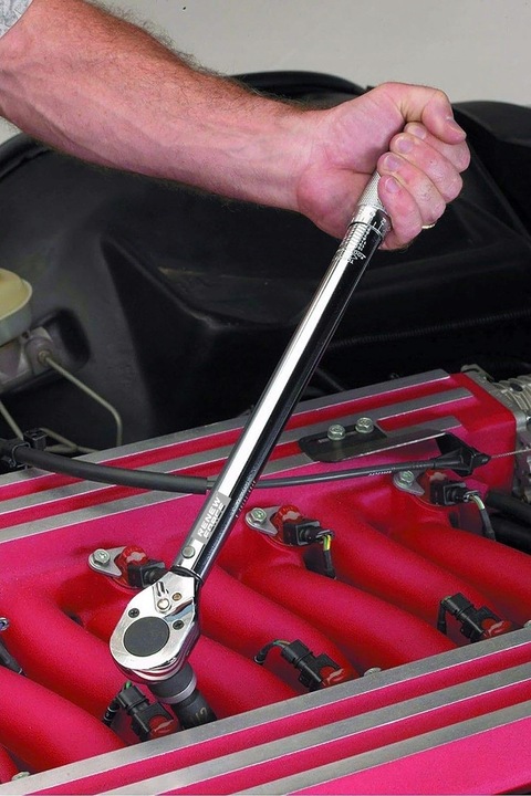 Klucz Dynamometryczny z Blokadą Blokada 5-25 Nm 1/4" Dwukierunkowy z Etui