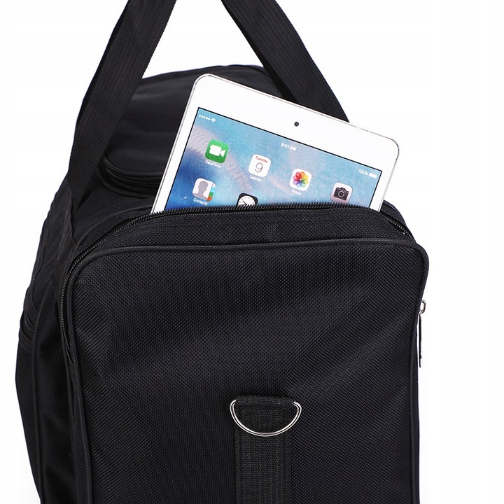 Torba Podróżna czerwony 60x24x31cm