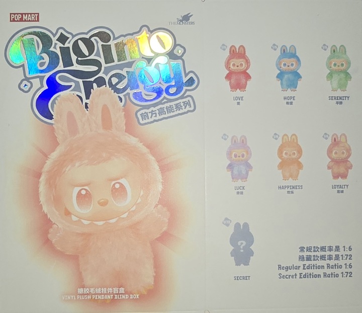 Labubu brelok maskotka niespodzianka pluszowa lalka monsters Blind Box